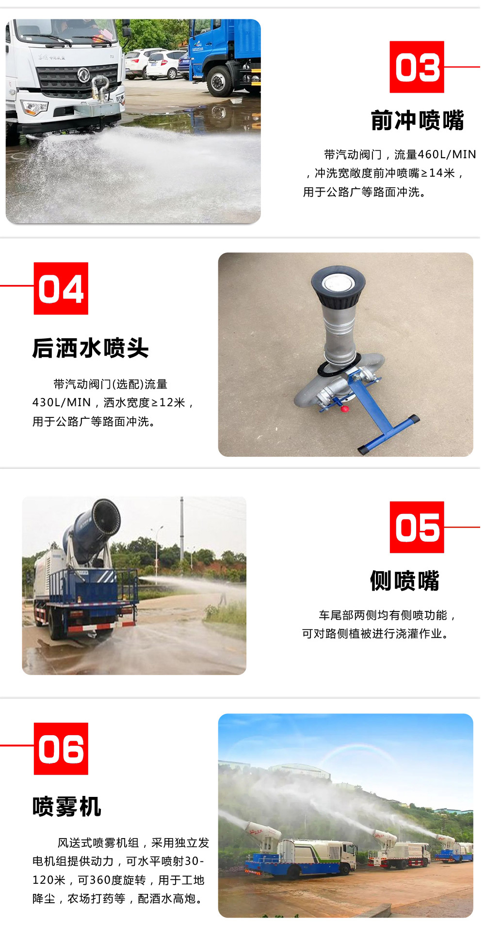 國六東風(fēng)大多利卡 8噸 抑塵車